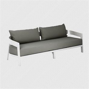 Auflagenset für Vento 3-Sitzer Sofa Sitz- u. Rückenkissen Sunproof 3-teilig
