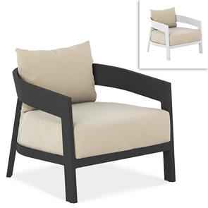 Vento Aluminium Sessel 1 Sitzer  80 x 83,7 x 66 cm