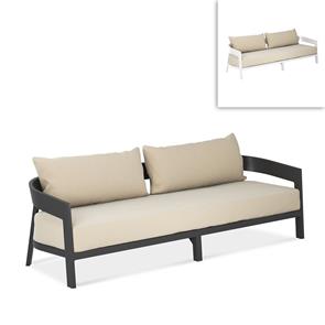 Vento Aluminium Sofa 3 Sitzer  240 x 86,3 x 67 cm