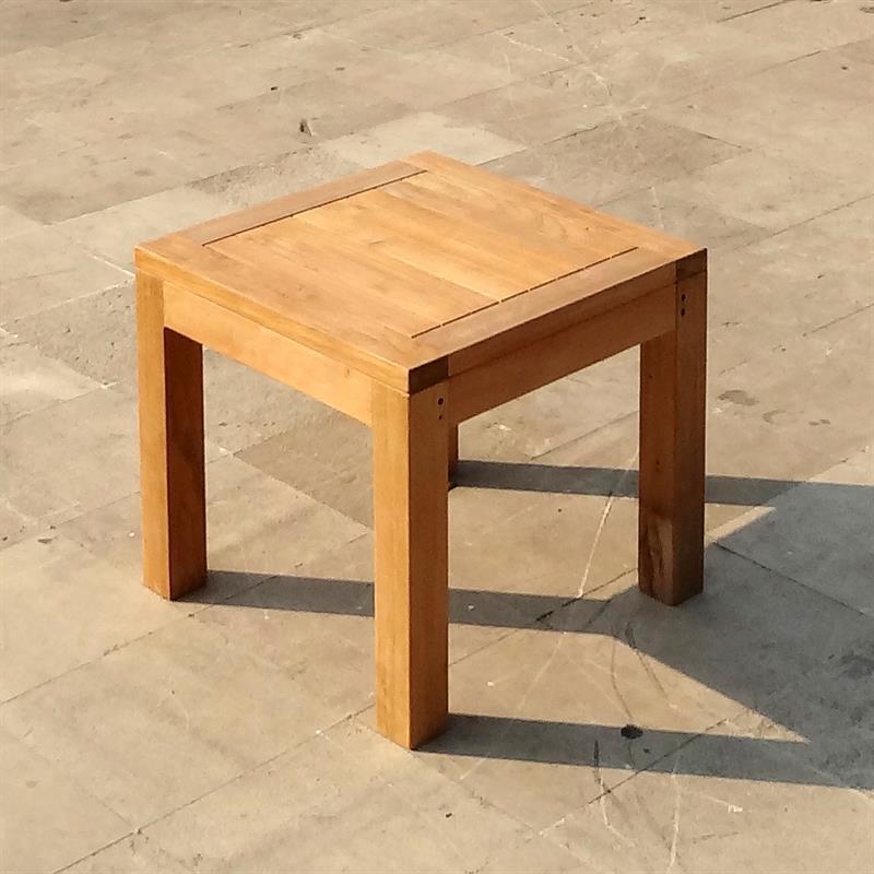 Tisch Beistelltisch Gartentisch 50x50 Teak