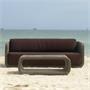 Kubu Lounge Sofa 3-Sitzer Kubu Geflecht 6mm